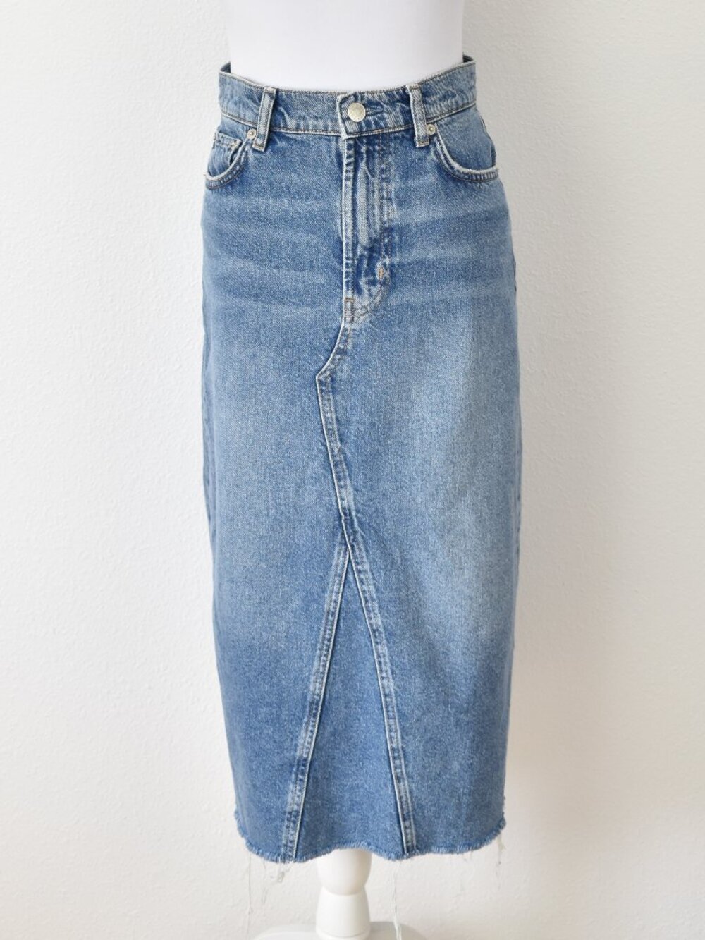 Rails Highland Denim Midi Skirt - 24 - Picture 1 of 10